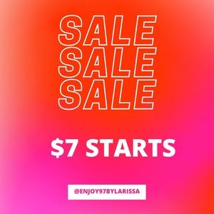 $7 start’s women’s and men’s